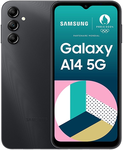 Samsung Galaxy A14 5G Dual Sim (6GB+128GB) Black, Unlocked C - CeX